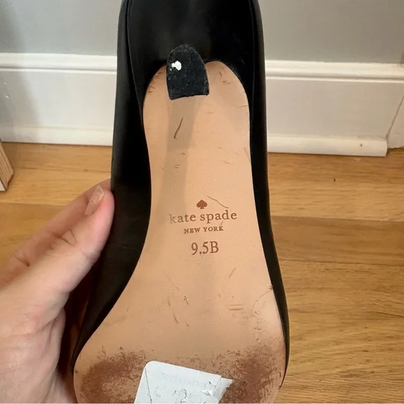 Kate Spade Classic Black Heels - Picture 7 of 7
